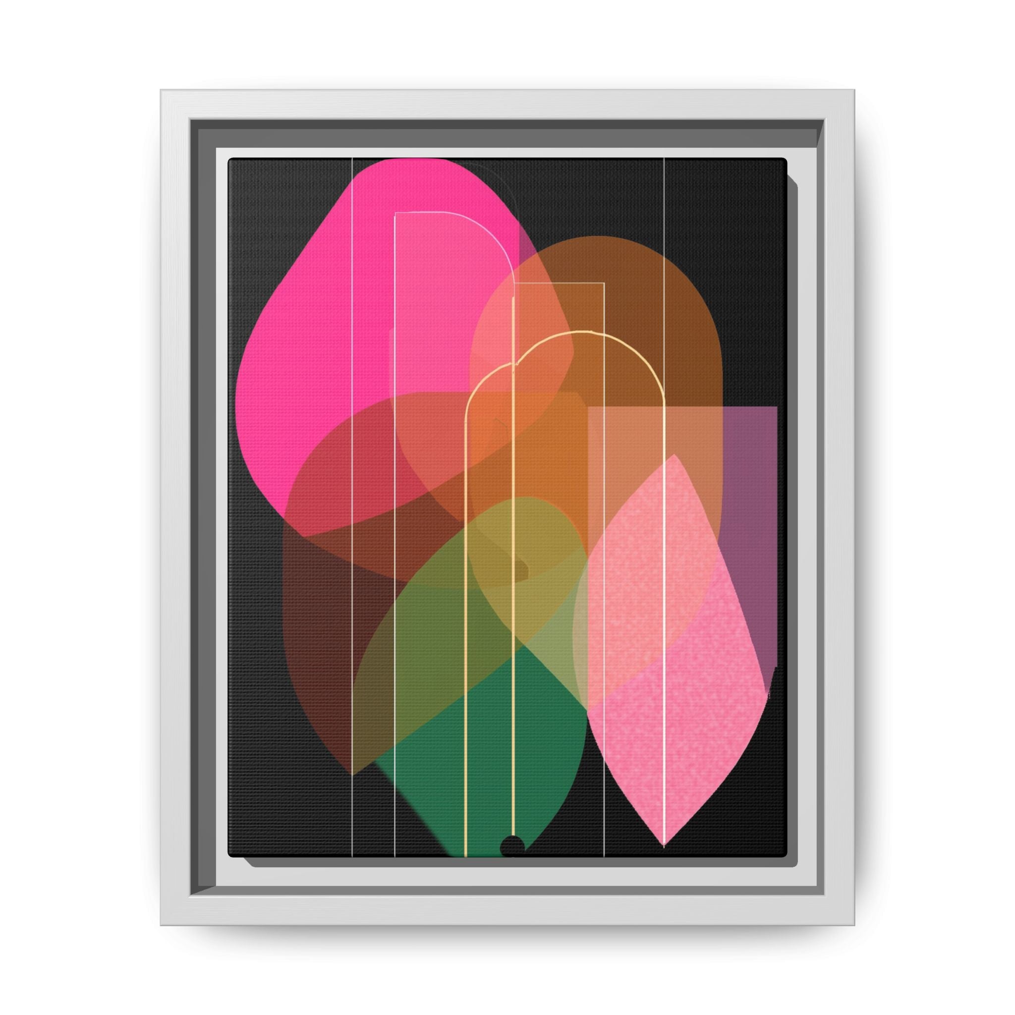 Organic Geometry: Abstract Shape Symphony, Minimalist Color Layers, Contemporary Graphic Design   |   Custom Orders Accepted