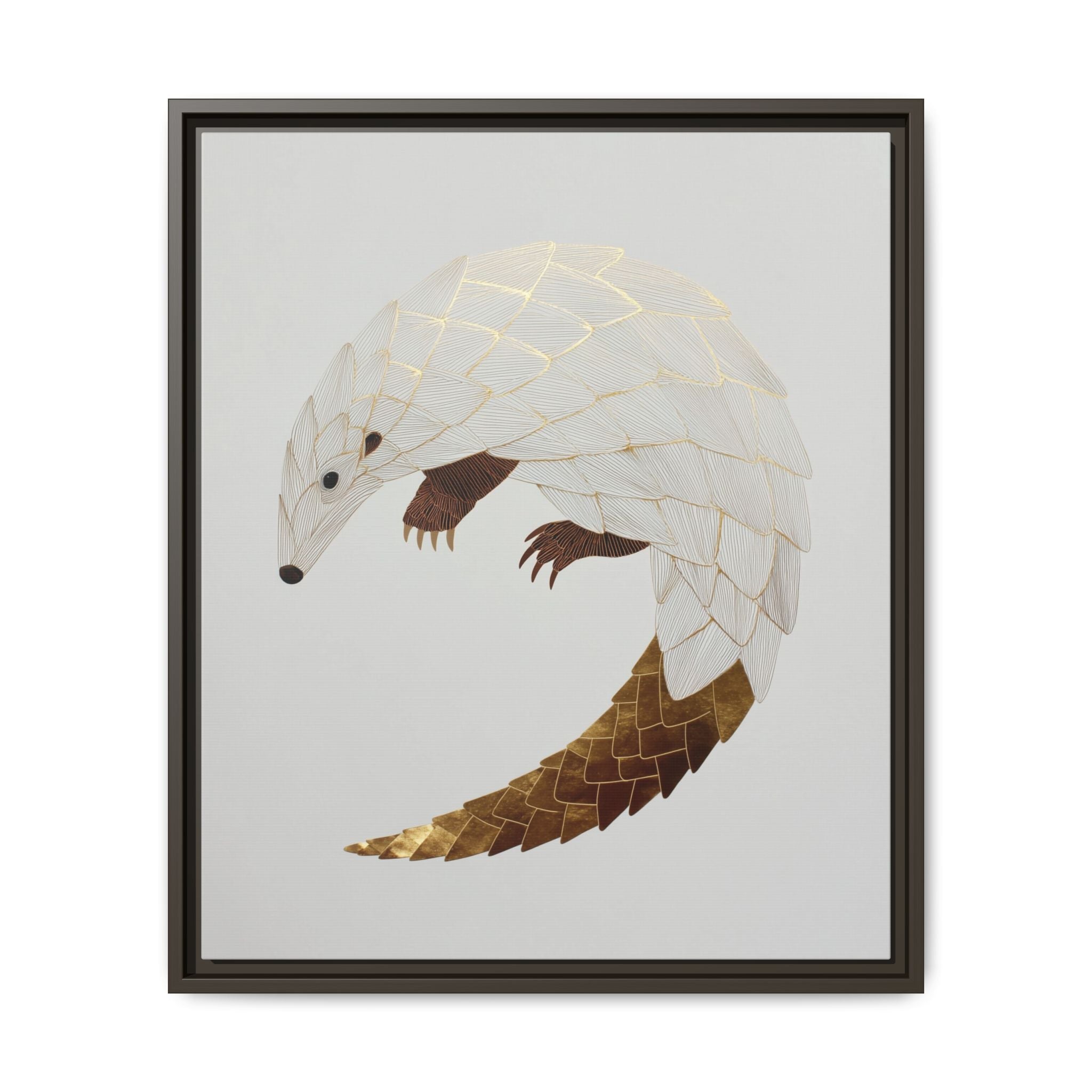 Geometric Hedgehog: Architectural Animal Portrait, Layered Geometric Illustration   |  Personalized & Custom Orders Available