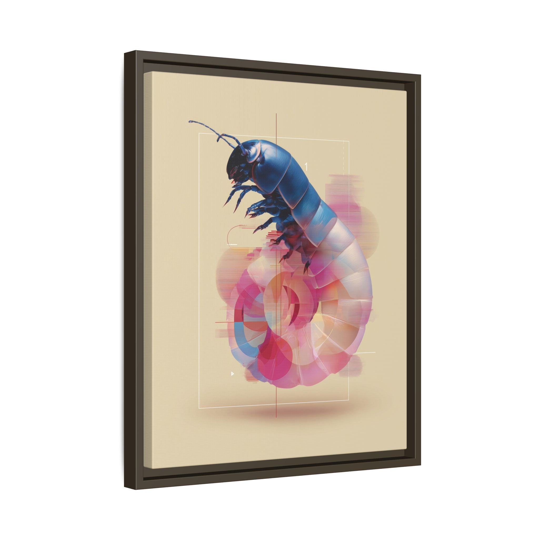 Exoskeleton Cipher: Digital Insect Rendering, Geometric Glitch Art   |    Custom Orders Available
