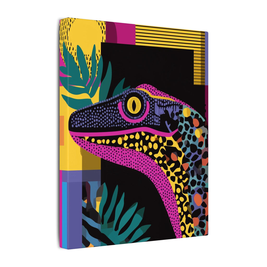 Geometric Reptile Fusion: Pop Art Lizard, Mosaic Textures, Vibrant Color Blocks   |  Personalized & Custom Orders Available