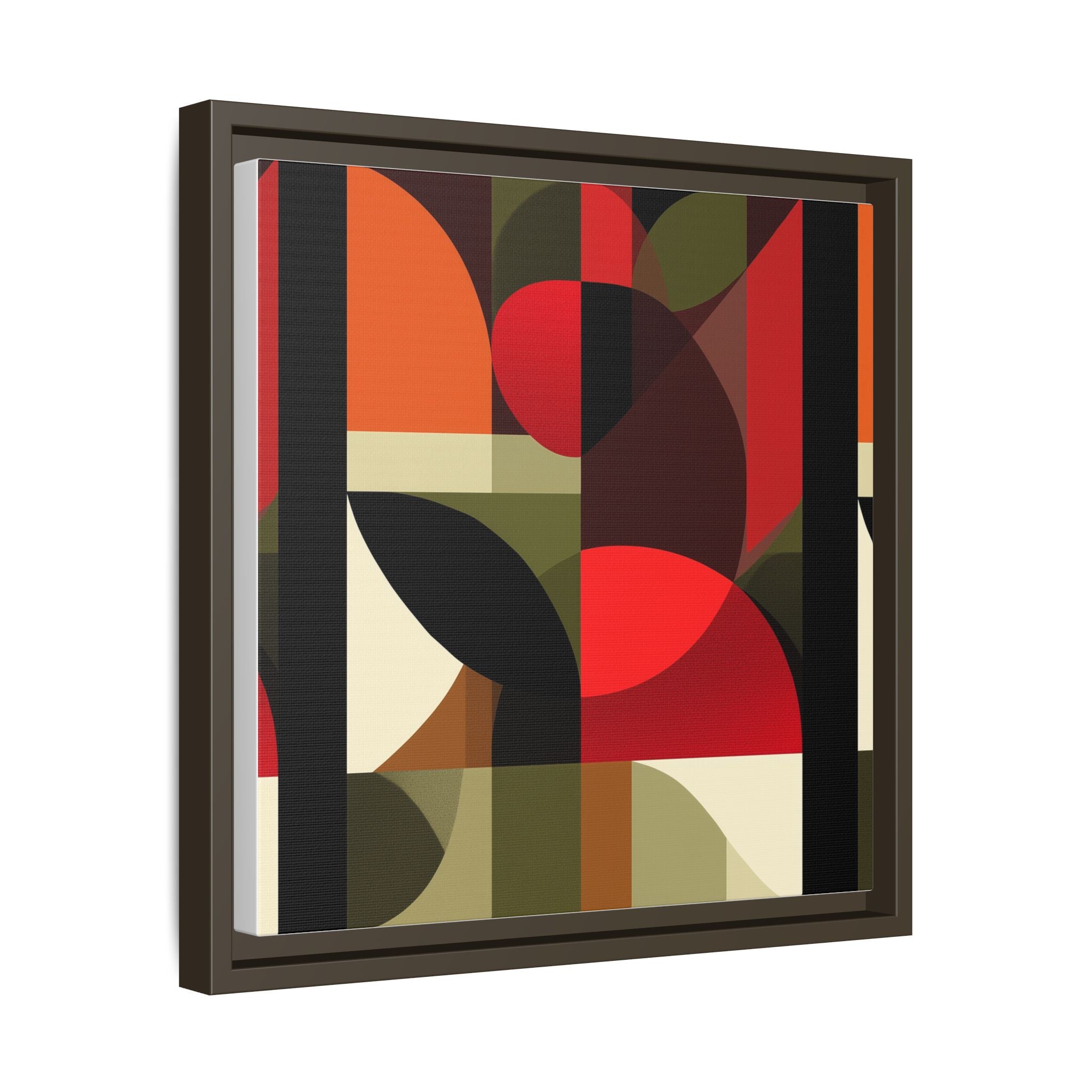 Geometric Fusion: Modern Abstract Composition, Cubist Color Blocks, Architectural Form Harmony   |   Custom Orders Accepted