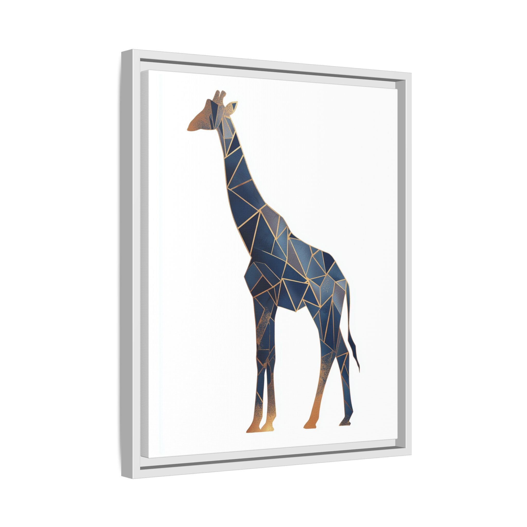 Geometric Giraffe: Modern Wildlife Art, Angular Minimalist Design   |  Personalized & Custom Orders Available