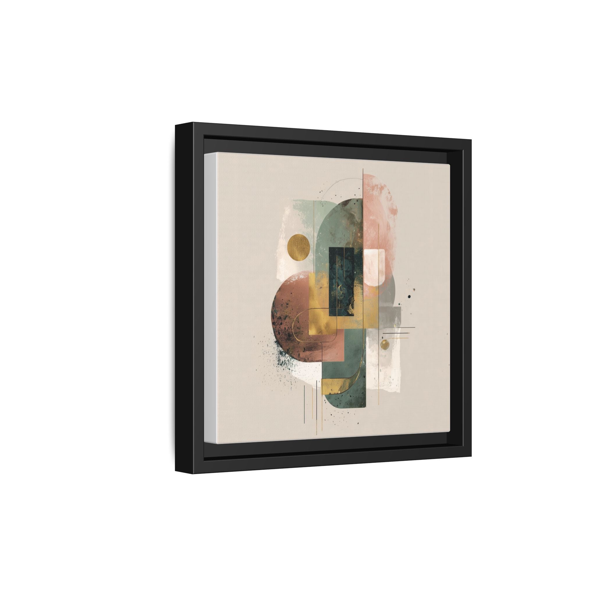 Organic Geometries: Fragmented Forms, Digital Abstract Composition, Layered Minimalist Art   |   Custom Orders Accepted