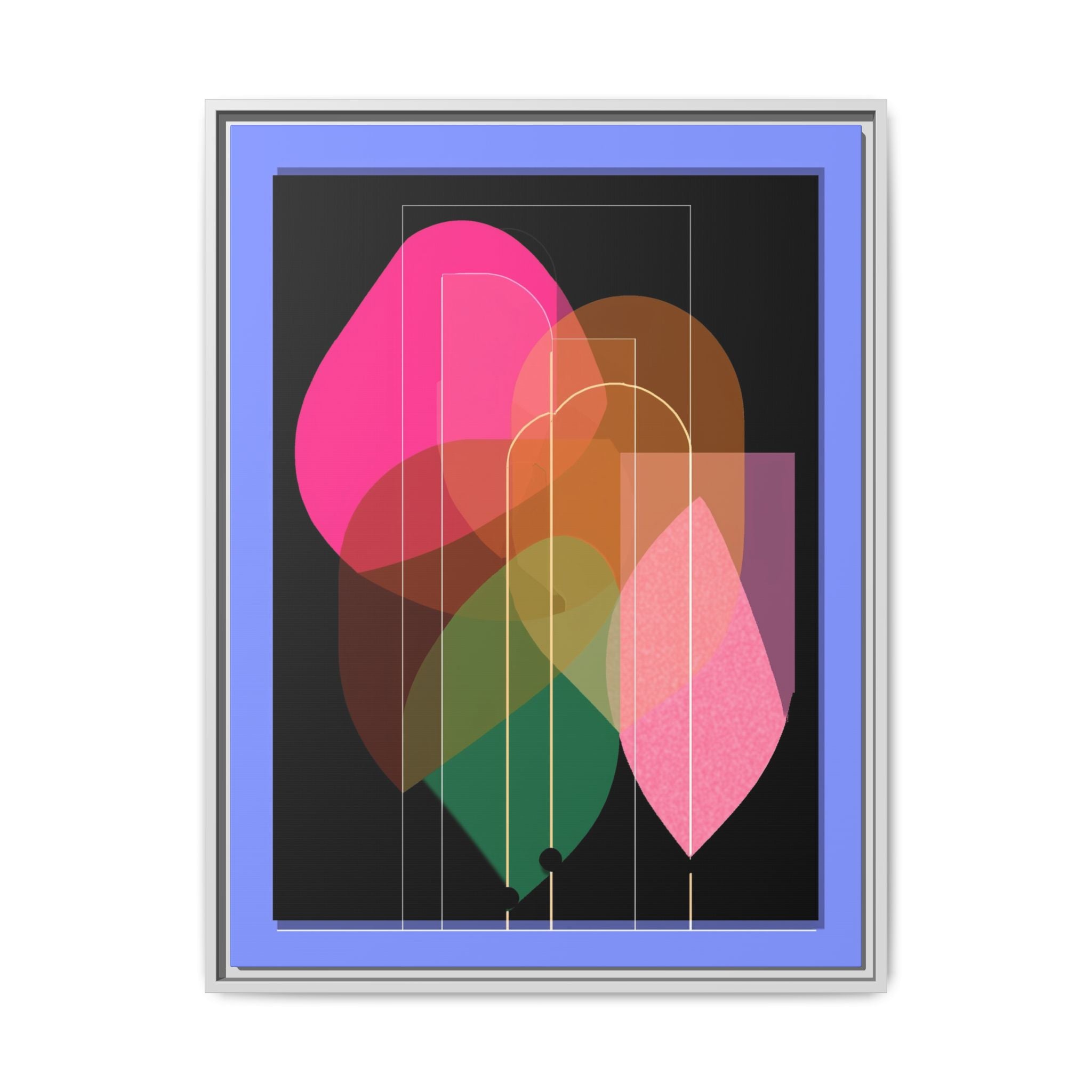 Organic Geometry: Abstract Shape Symphony, Minimalist Color Layers, Contemporary Graphic Design   |   Custom Orders Accepted