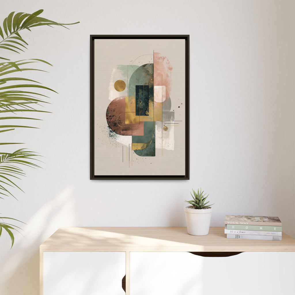 Organic Geometries: Fragmented Forms, Digital Abstract Composition, Layered Minimalist Art   |   Custom Orders Accepted