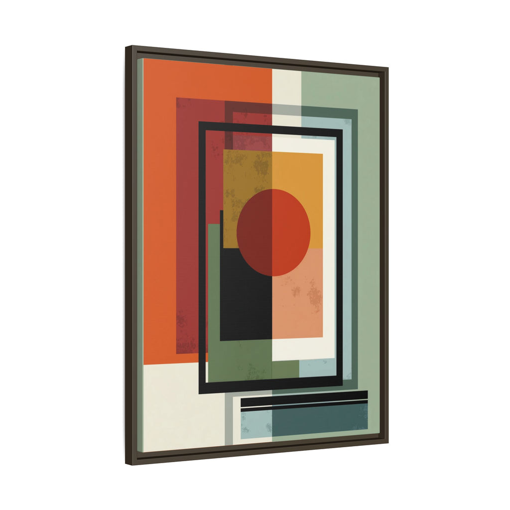 Geometric Harmonies: Mid-Century Modern Composition, Constructivist Inspiration, Abstract Rectangular Interplay   |   Custom Orders Accepted