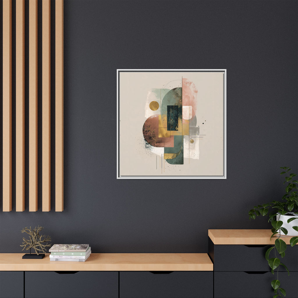 Organic Geometries: Fragmented Forms, Digital Abstract Composition, Layered Minimalist Art   |   Custom Orders Accepted