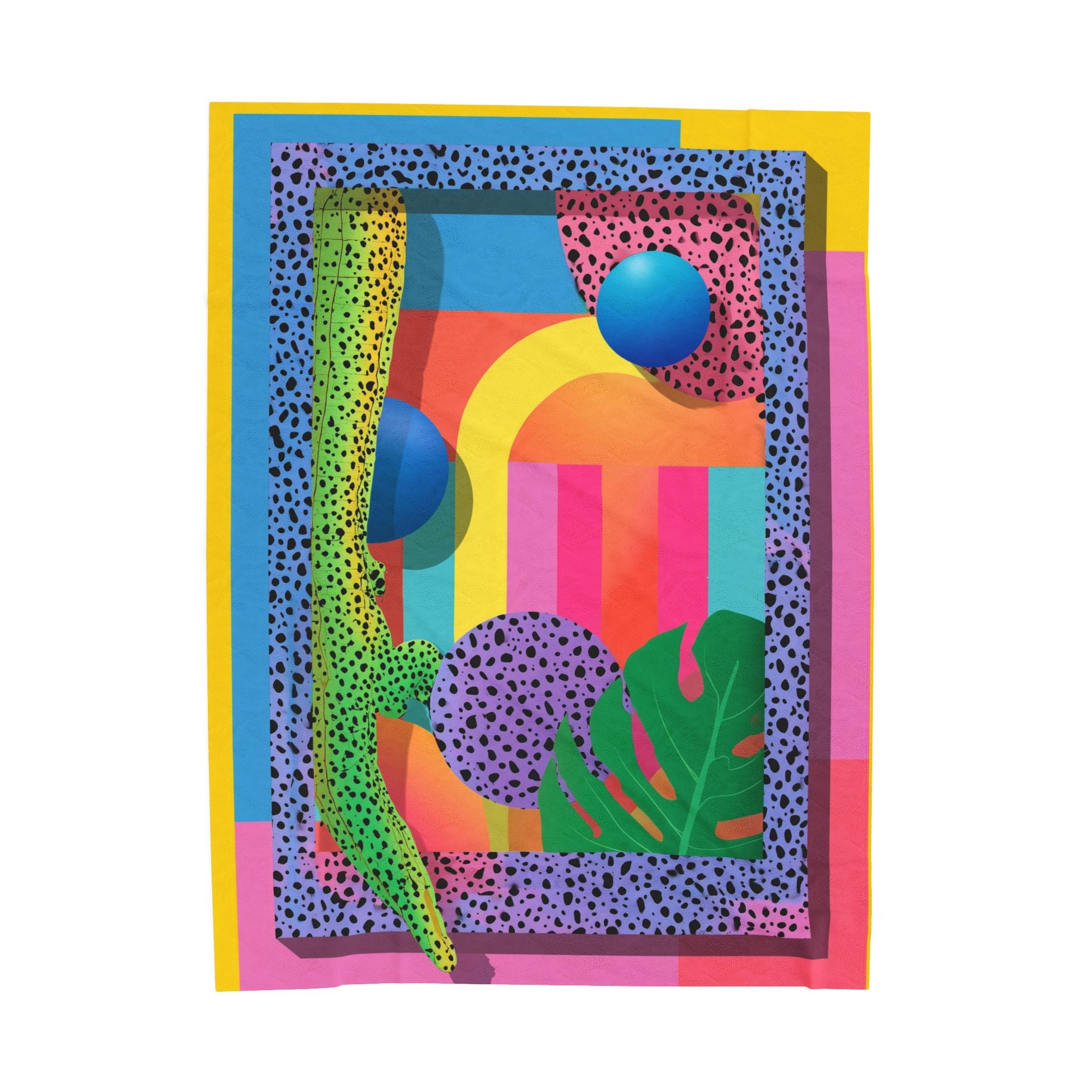 Memphis Dreamscape: Geometric Kaleidoscope, Abstract Digital Design   |    Custom Orders Available