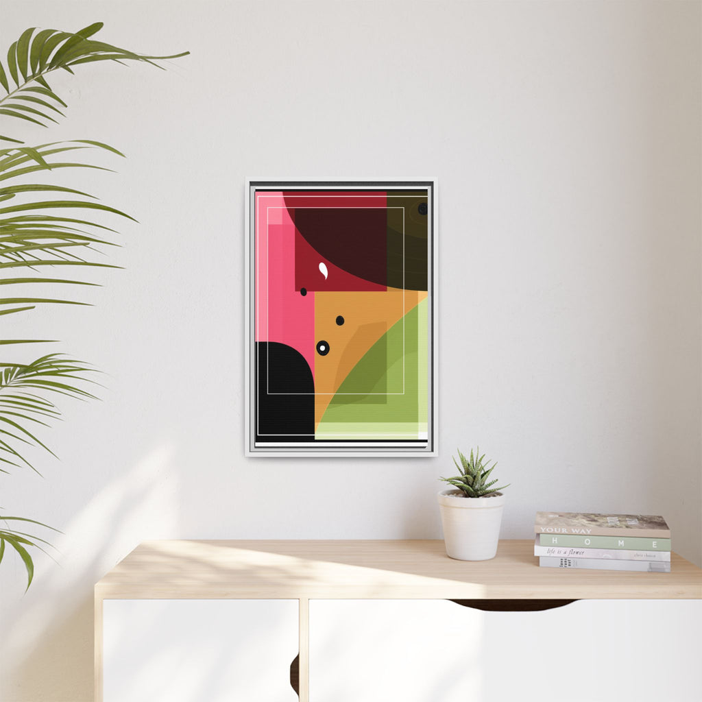 Geometric Convergence: Abstract Modernist Composition, Constructivist Color Blocking, Layered Geometric Design   |   Custom Orders Accepted
