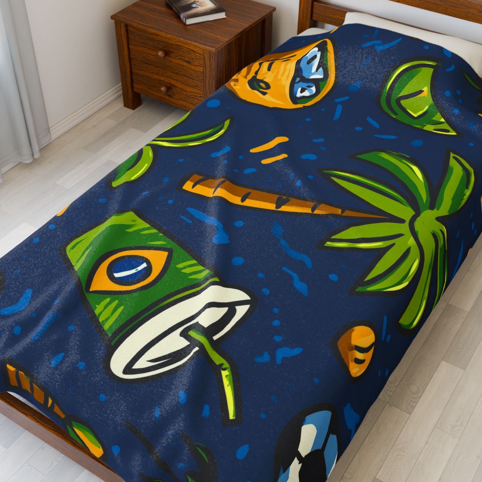 Brazilian Summer Jam: Tropical Pattern Play, Soccer & Citrus Vibes   |   Custom Orders Accepted