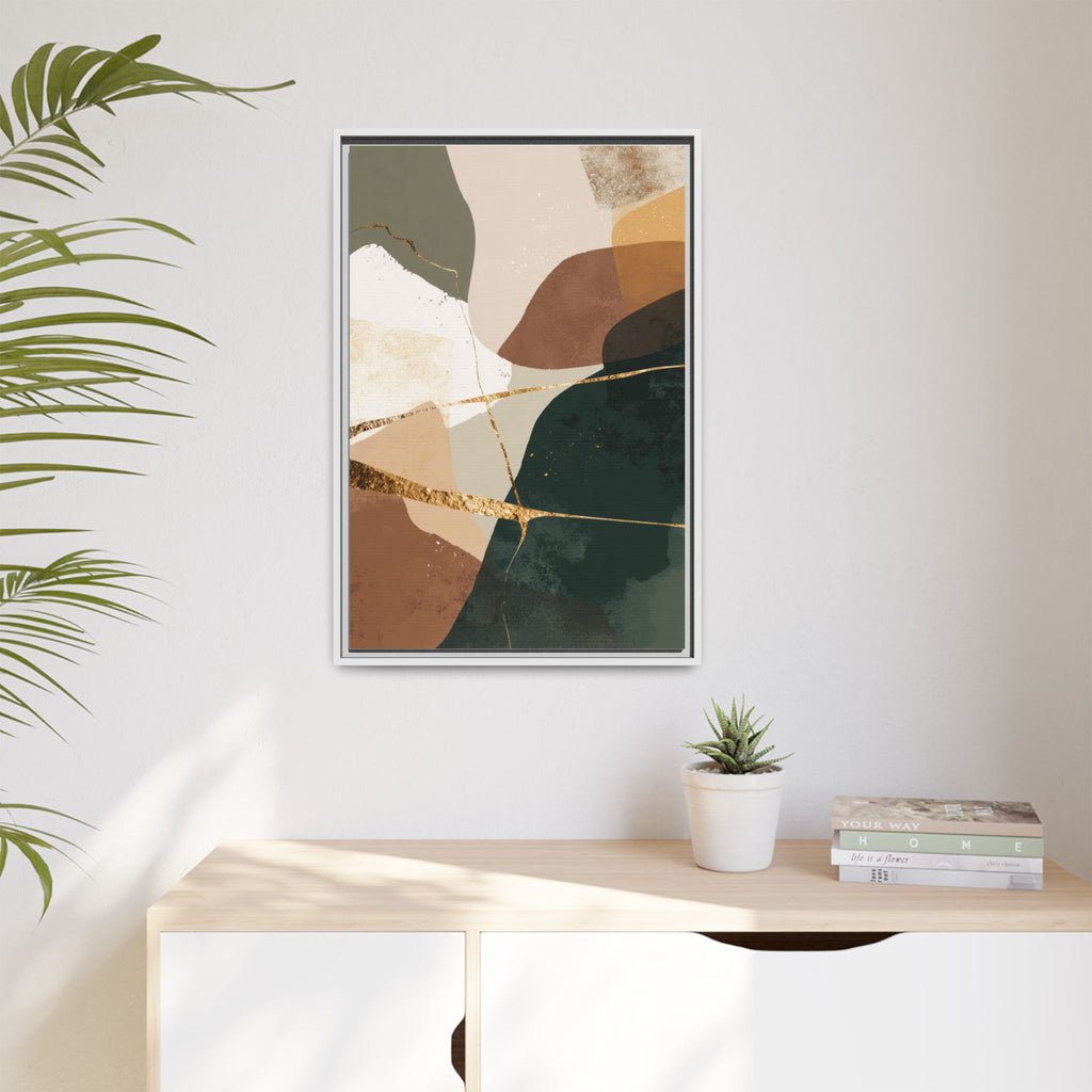 Geological Whispers: Organic Abstractions, Metallic Landscapes, Contemporary Minimalist Design   |   Custom Orders Accepted