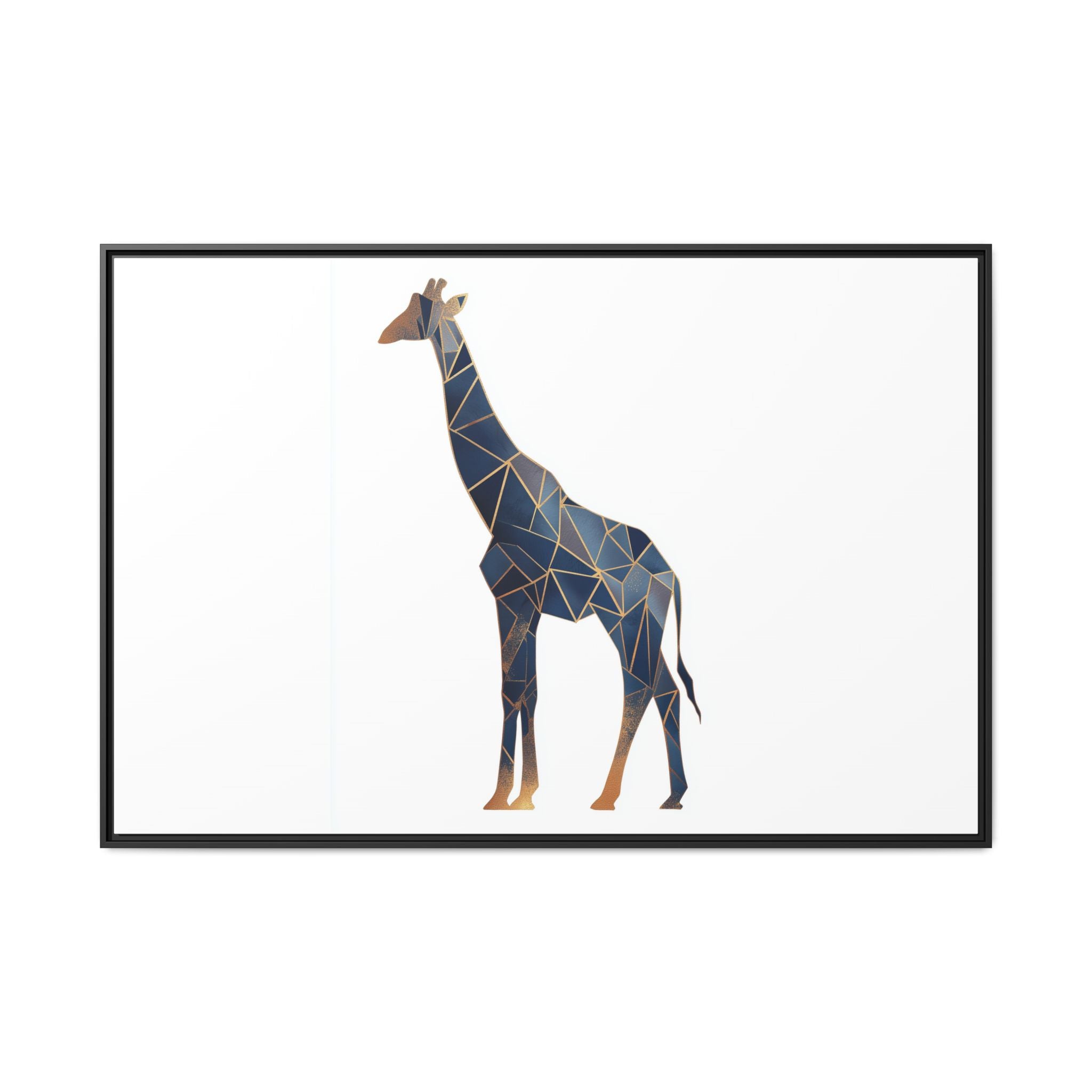 Geometric Giraffe: Modern Wildlife Art, Angular Minimalist Design   |  Personalized & Custom Orders Available