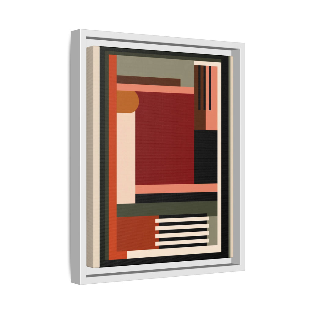 Architectural Geometries: Modern Abstract Composition, Bauhaus-Inspired Design, Geometric Color Blocking   |   Custom Orders Accepted