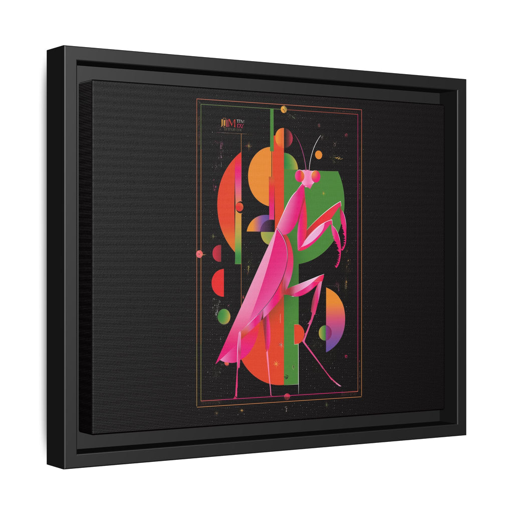 Celestial Mantis: Cubist Geometry, Cosmic Insect Portrait   |    Custom Orders Available