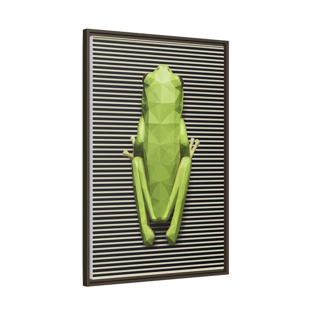 Geometric Amphibian: Low-Poly Frog Design, Digital Art Minimalism   |  Personalized & Custom Orders Available