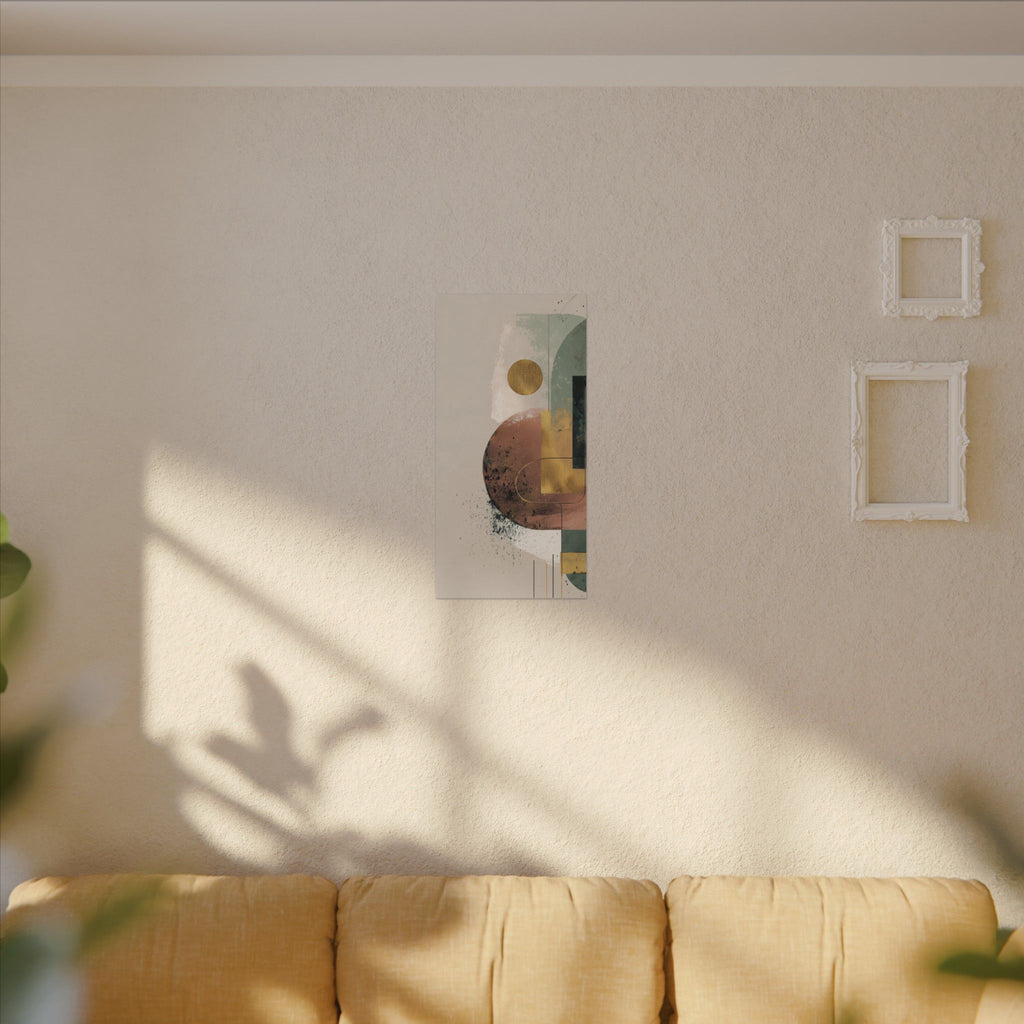 Geometric Harmony: Abstract Composition, Modernist Minimalism, Ethereal Design Layers   |   Custom Orders Accepted