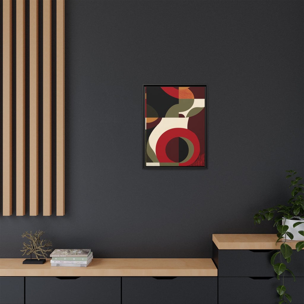 Geometric Intersections: Mid-Century Modern Design, Abstract Architectural Composition, Rhythmic Curved Forms   |   Custom Orders Accepted