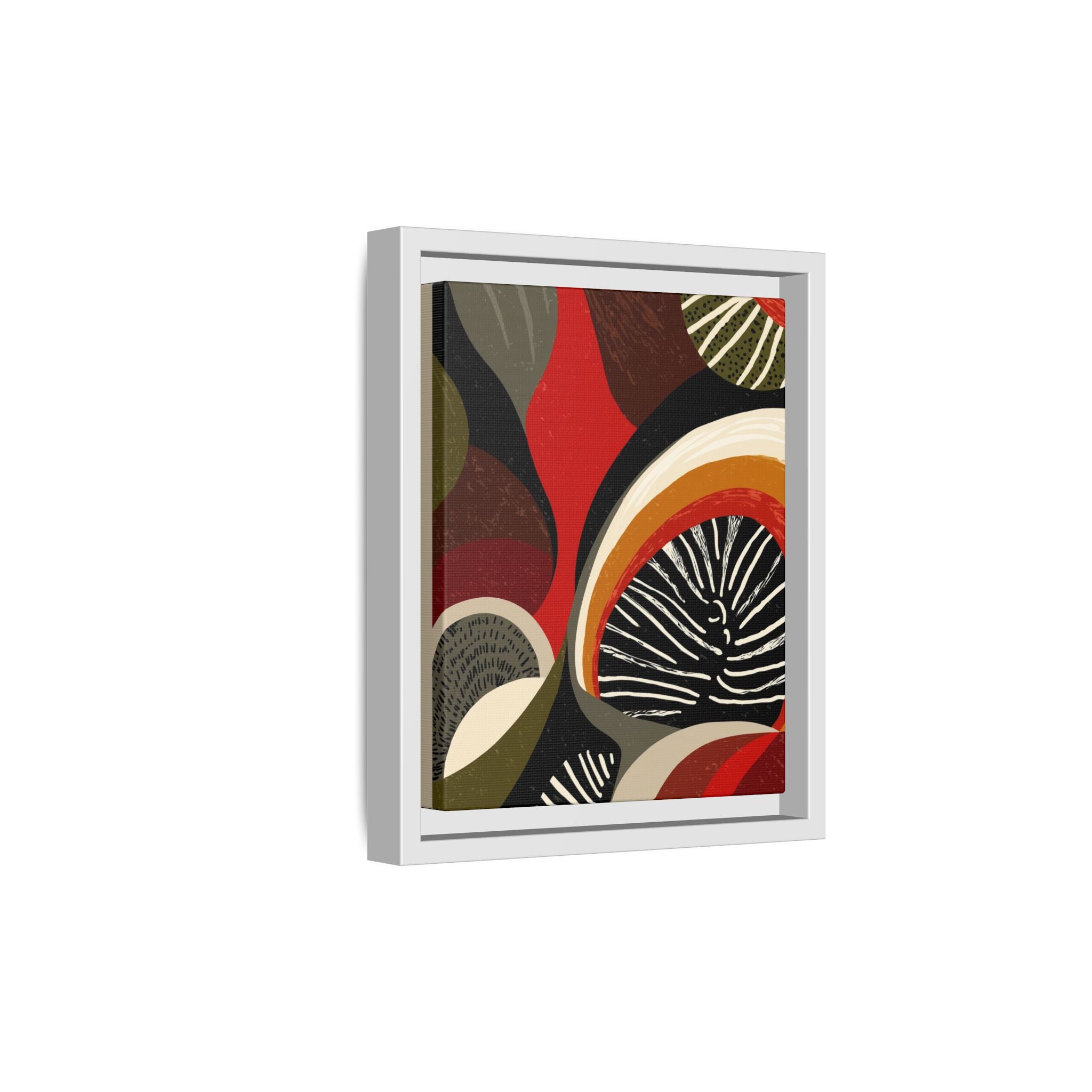 Geometric Rhythm: Abstract Composition, Mid-Century Modern Art, Radial Design Inspiration   |   Custom Orders Accepted