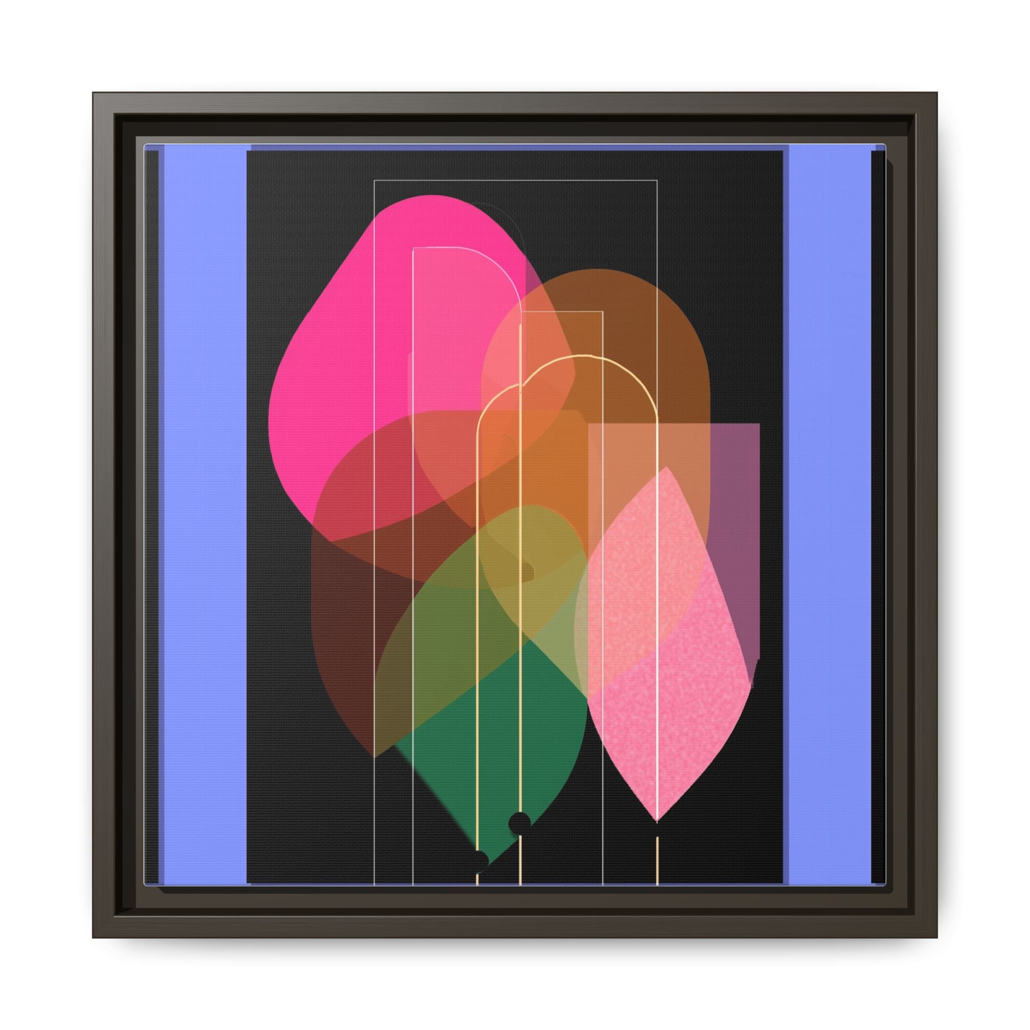 Organic Geometry: Abstract Shape Symphony, Minimalist Color Layers, Contemporary Graphic Design   |   Custom Orders Accepted