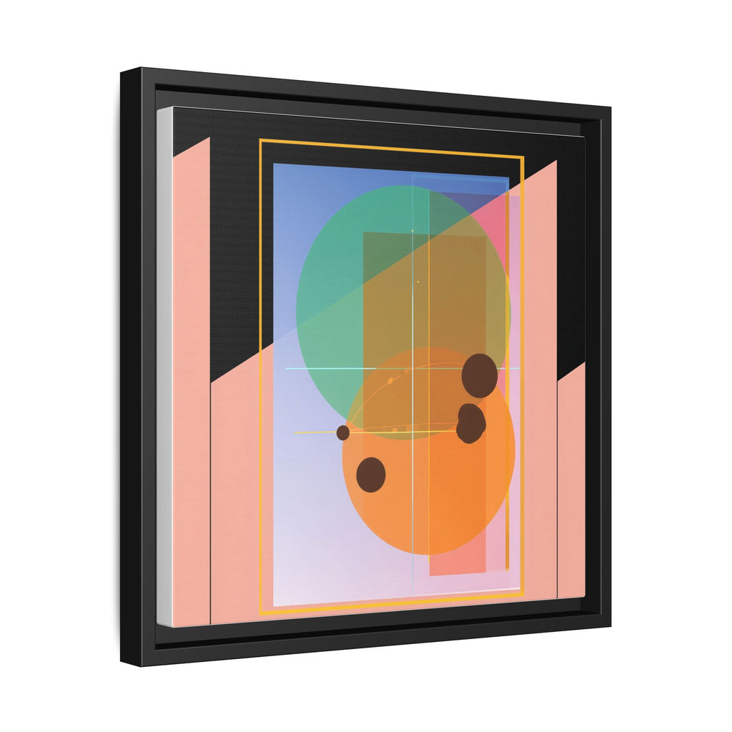 Geometric Harmony: Abstract Composition, Overlapping Shapes, Precision Design   |   Custom Orders Accepted