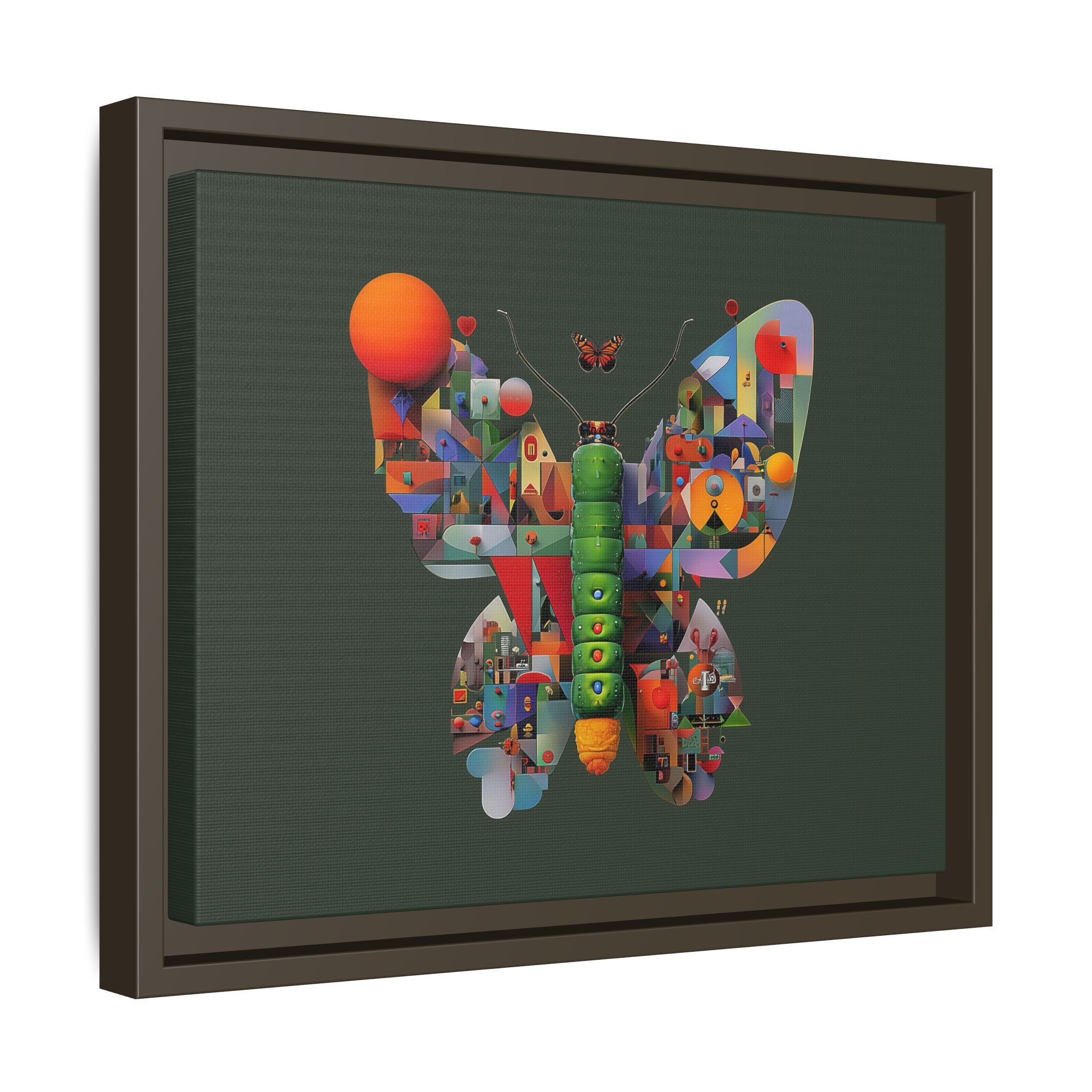 Furnie: Geometric Butterfly Mosaic, Digital Art Landscape   |    Custom Orders Available