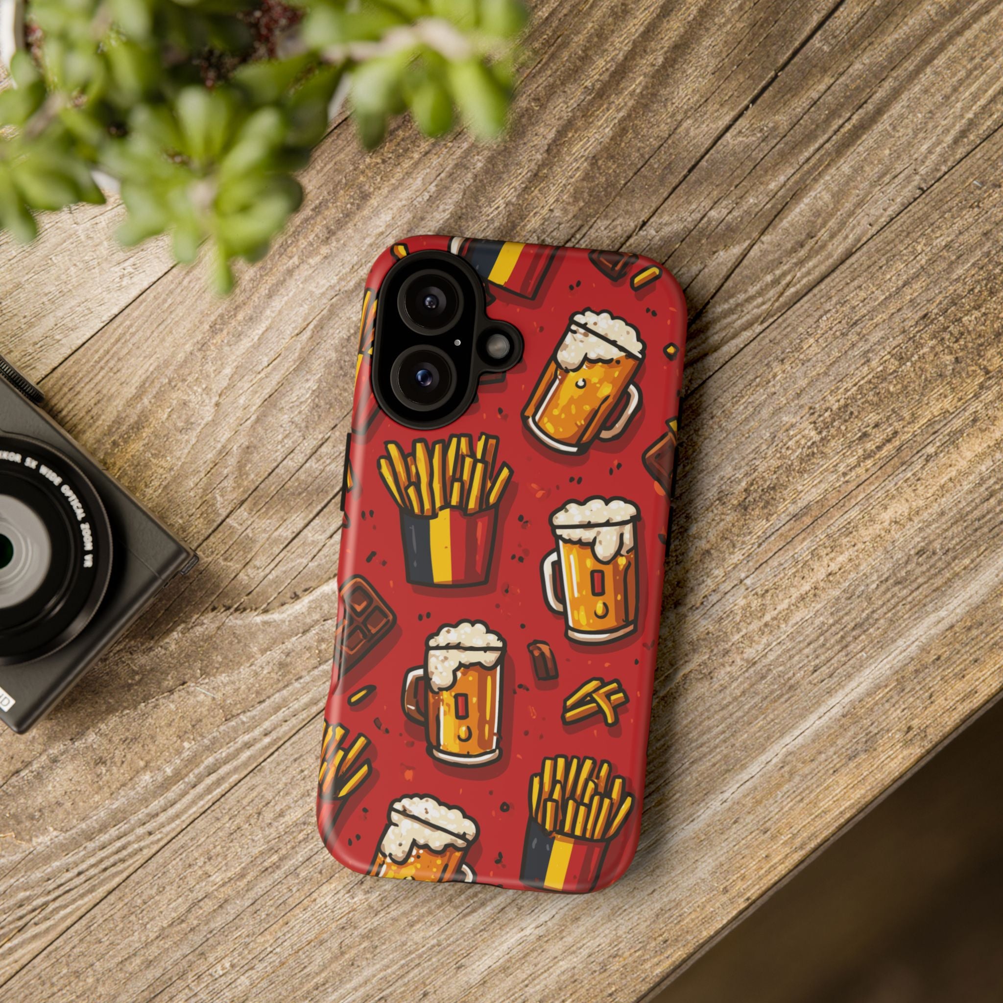 Belgian Phonecase | Tough Cases with Fun Beer Design, Holiday Gift, Unique Phone Accessory, Beer Lovers