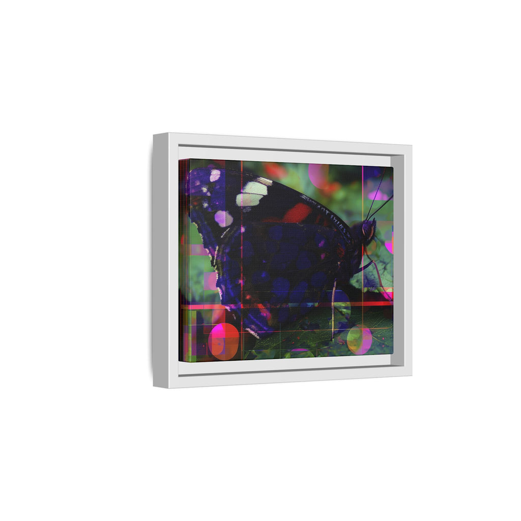 Geometric Butterfly Framed Print: Digital Glitch Butterfly Art, Geometric Nature Photography   |  Personalized & Custom Orders Available