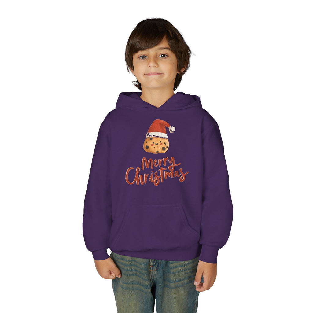 Christmas Cookie Youth Heavy Blend Hooded Sweatshirt