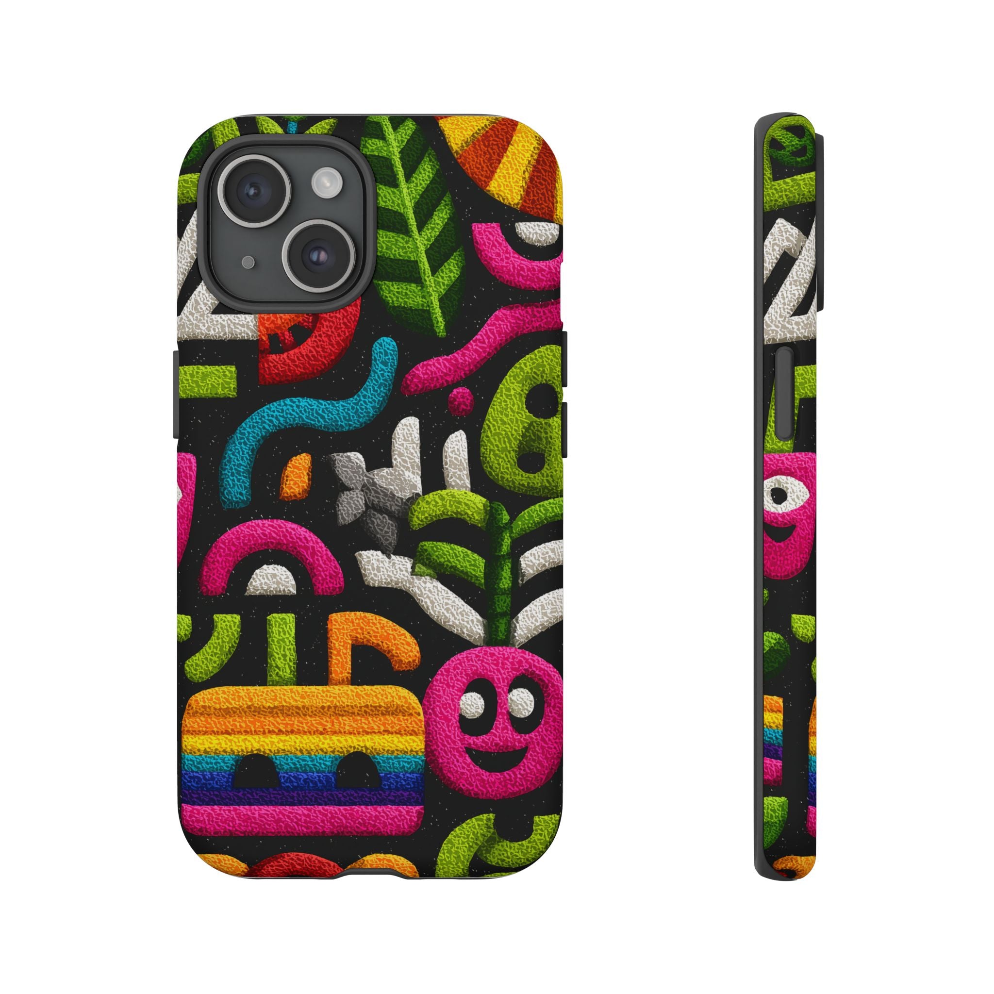 Vibrant Phone Case - Tough Cases | Funky, Colorful, Unique Design for Personalization, Gift, Accessory, Protection, Trendy Style