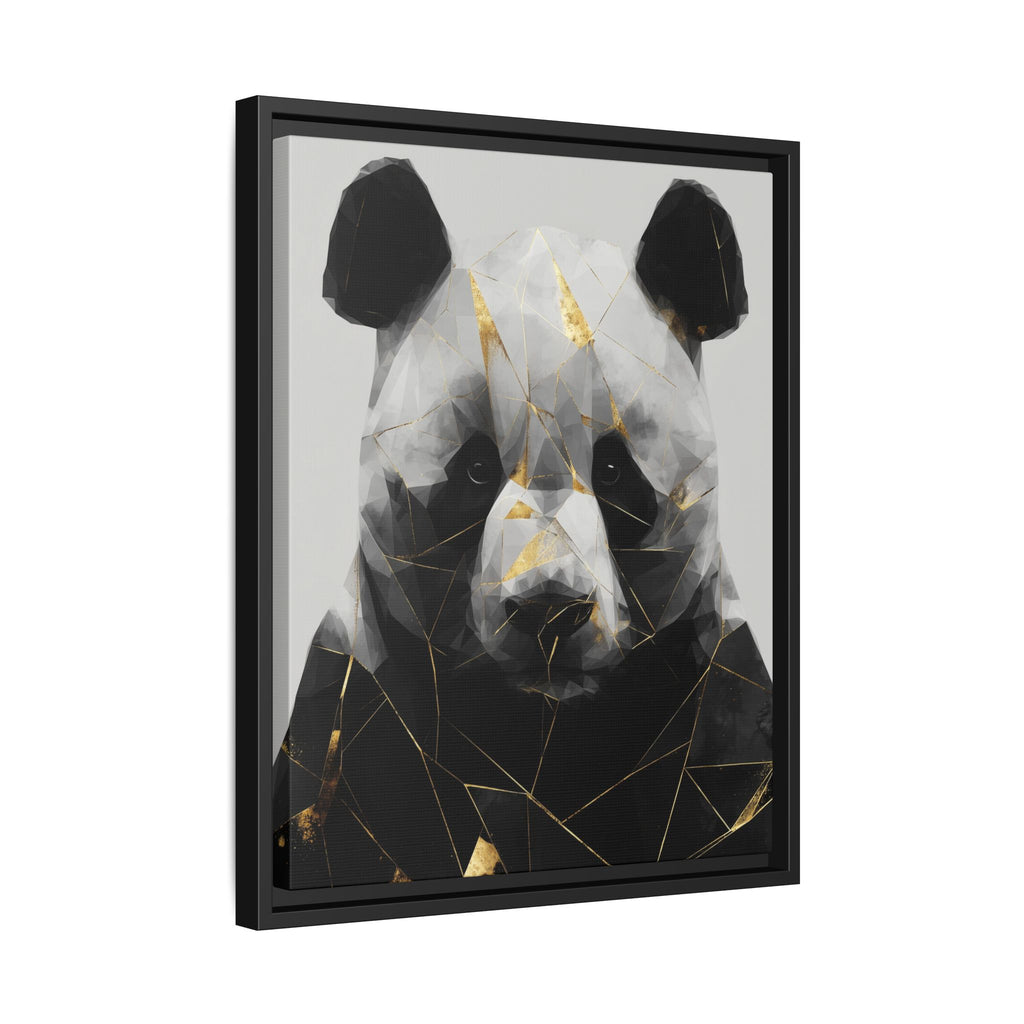 Fractured Panda: Geometric Wildlife Art, Low-Poly Contemporary Portrait   |  Personalized & Custom Orders Available