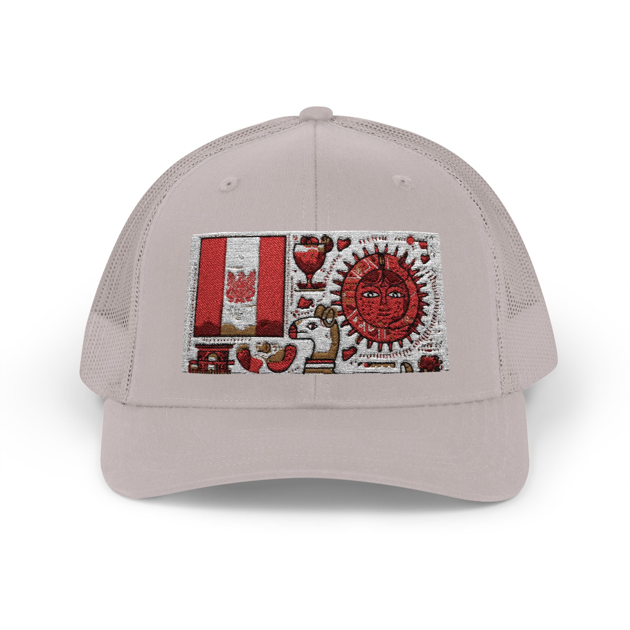 Peruvian Flag Snapback Trucker Cap, Patriotic Cap, Unique Gift for Him, Travel Accessory, Outdoor Summer Hat, Sports Headwear, Peru
