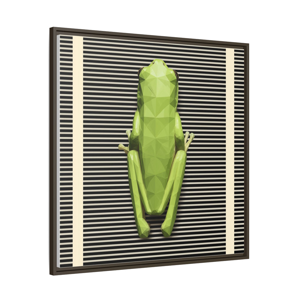 Geometric Amphibian: Low-Poly Frog Design, Digital Art Minimalism   |  Personalized & Custom Orders Available