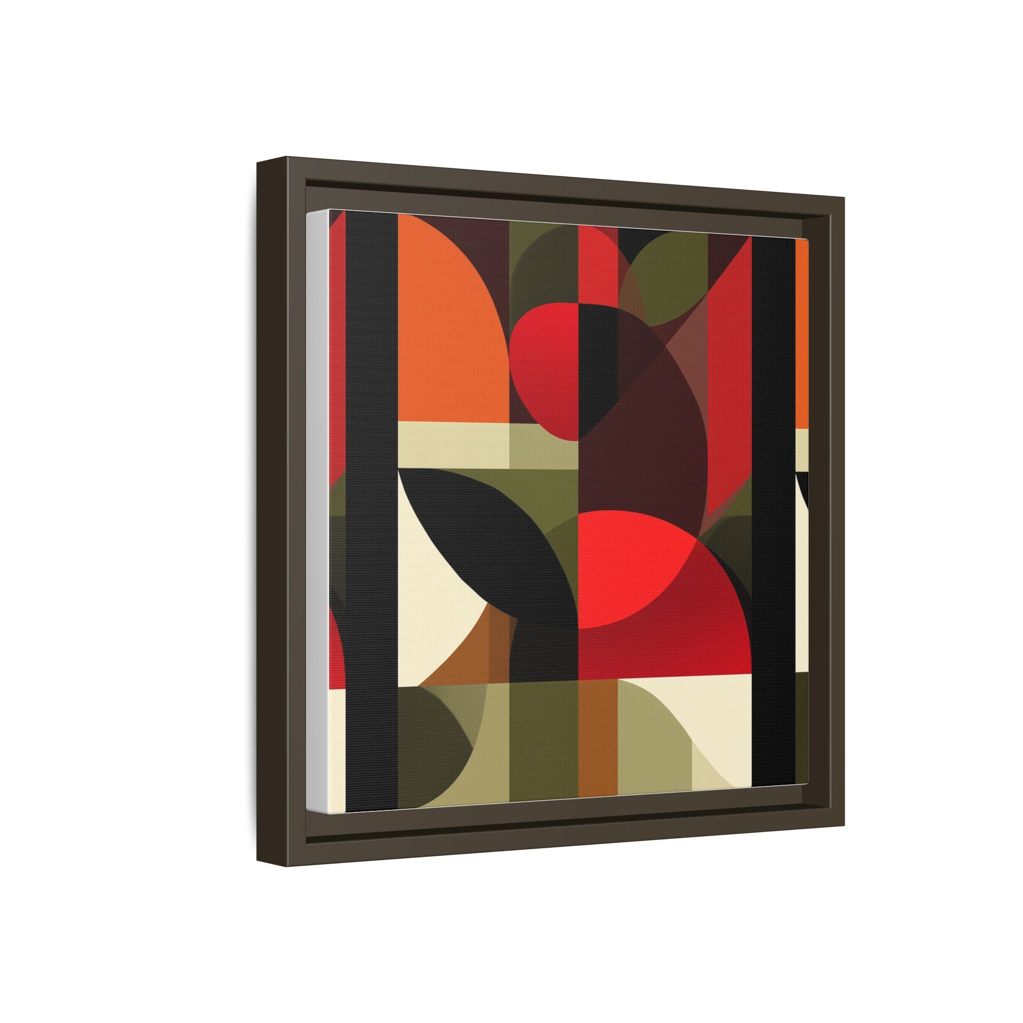 Geometric Fusion: Modern Abstract Composition, Cubist Color Blocks, Architectural Form Harmony   |   Custom Orders Accepted