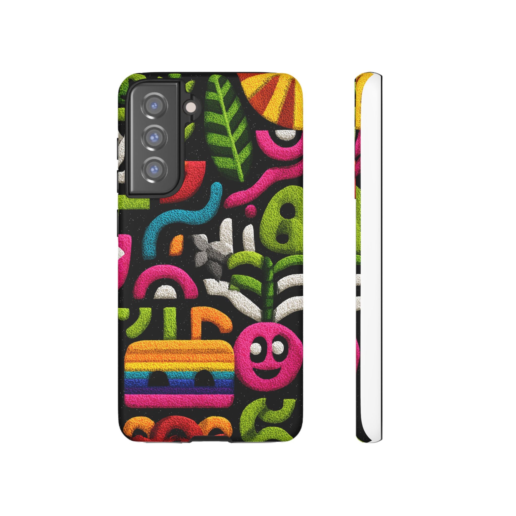 Vibrant Phone Case - Tough Cases | Funky, Colorful, Unique Design for Personalization, Gift, Accessory, Protection, Trendy Style