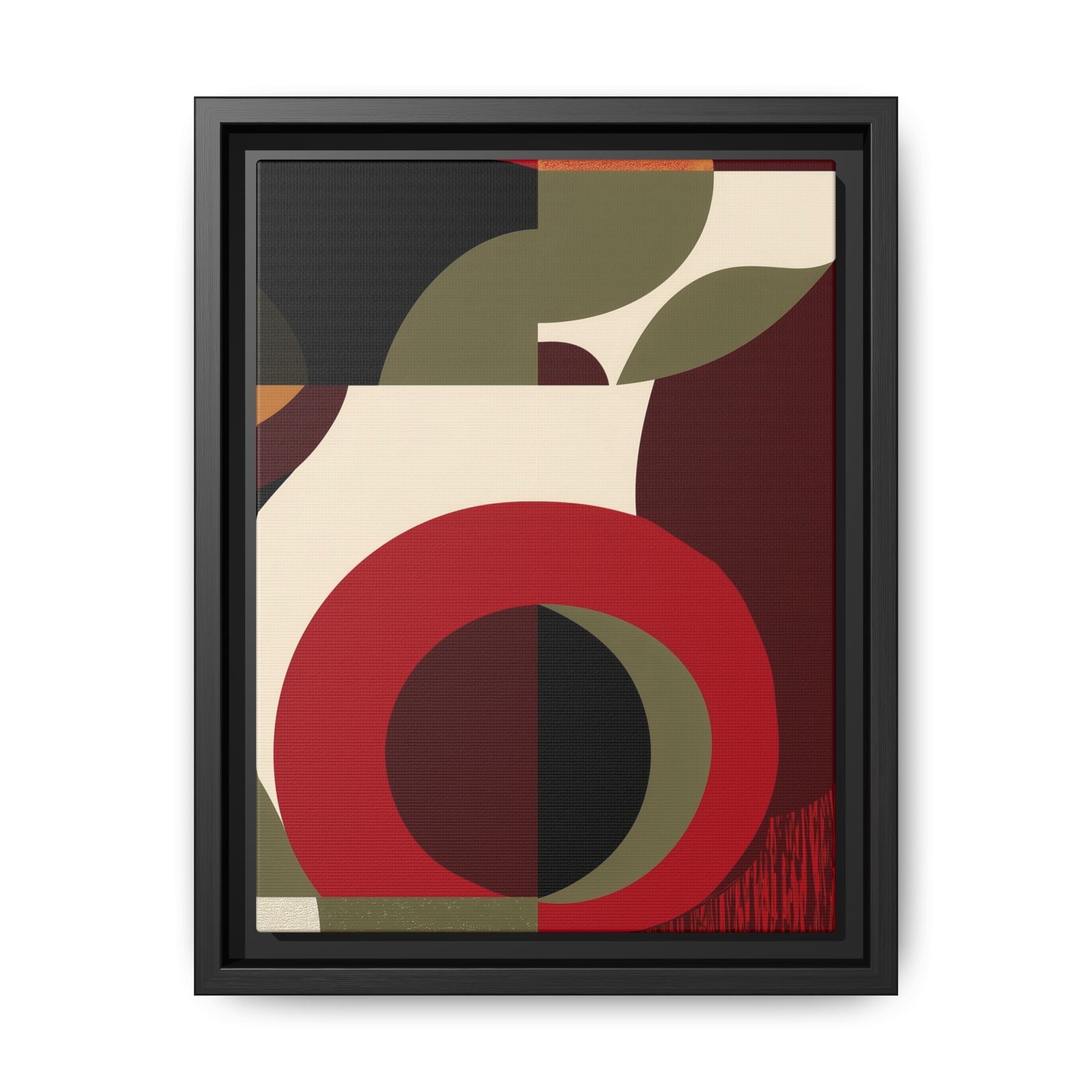 Geometric Intersections: Mid-Century Modern Design, Abstract Architectural Composition, Rhythmic Curved Forms   |   Custom Orders Accepted