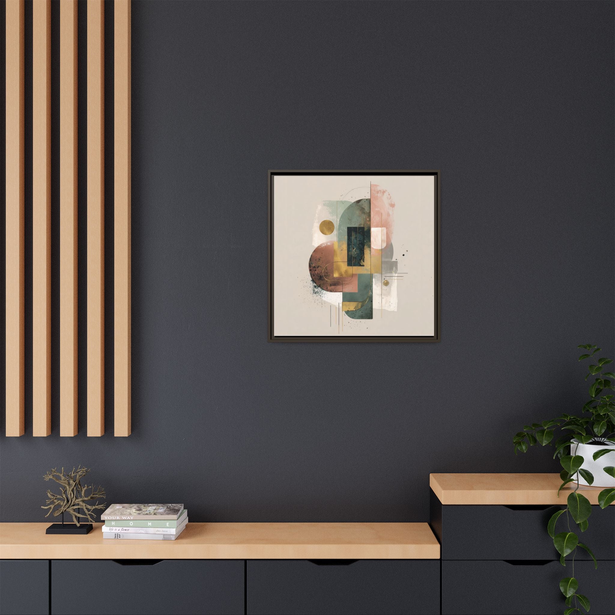 Organic Geometries: Fragmented Forms, Digital Abstract Composition, Layered Minimalist Art   |   Custom Orders Accepted