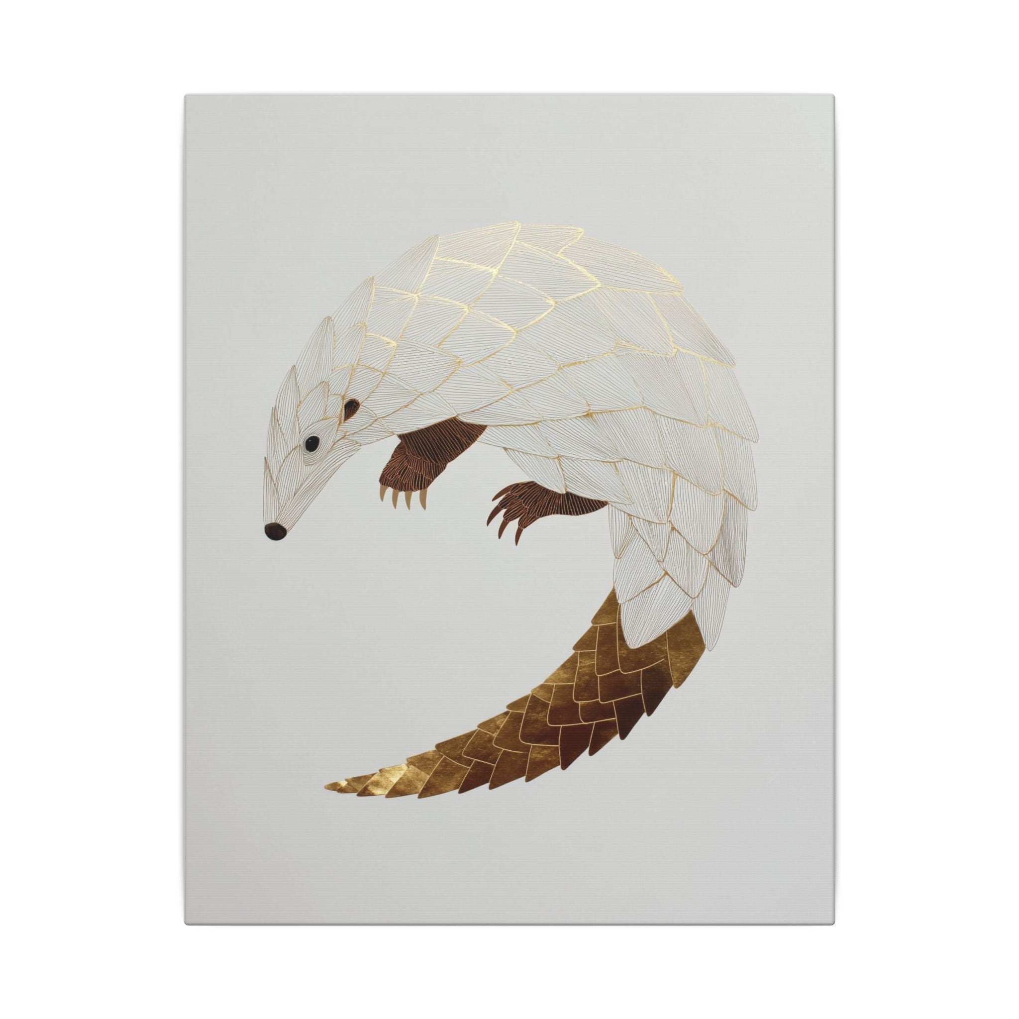 Geometric Hedgehog: Layered Minimalist Wildlife, Architectural Art Style   |    Custom Orders Available