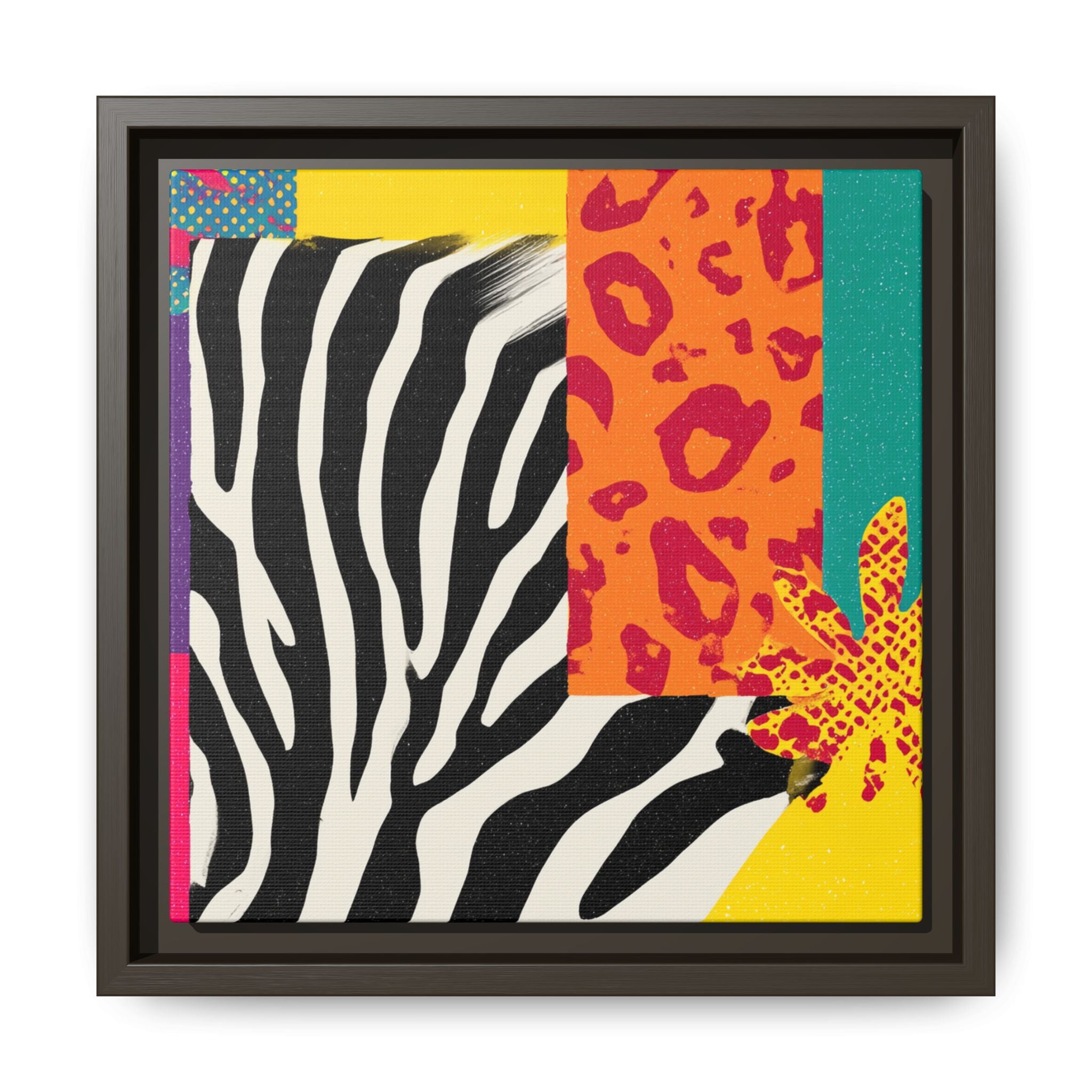 Vibrant Framed Art Print, Colorful Wall Decor, Modern Home Art, Statement Piece for Living Room, Unique Gift, Boho Decor