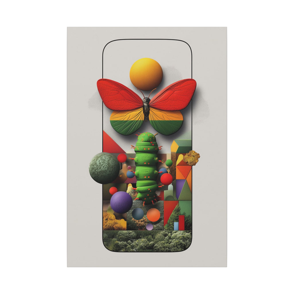 Digital Metamorphosis: Geometric Nature Remix, Surreal Smartphone Art Composition   |    Custom Orders Available