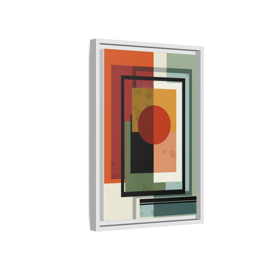 Geometric Harmonies: Mid-Century Modern Composition, Constructivist Inspiration, Abstract Rectangular Interplay   |   Custom Orders Accepted