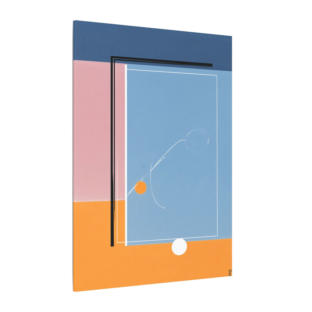 Geometric Harmony: Abstract Minimalist Composition, Modernist Color Fields, Constructivist Design Principles   |   Custom Orders Accepted