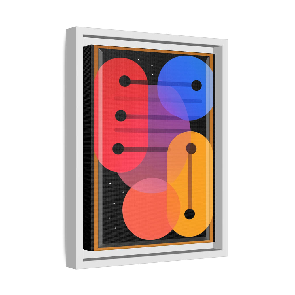 Celestial Geometry: Organic Shapes in Motion, Digital Abstract Composition, Vibrant Color Intersections   |   Custom Orders Accepted