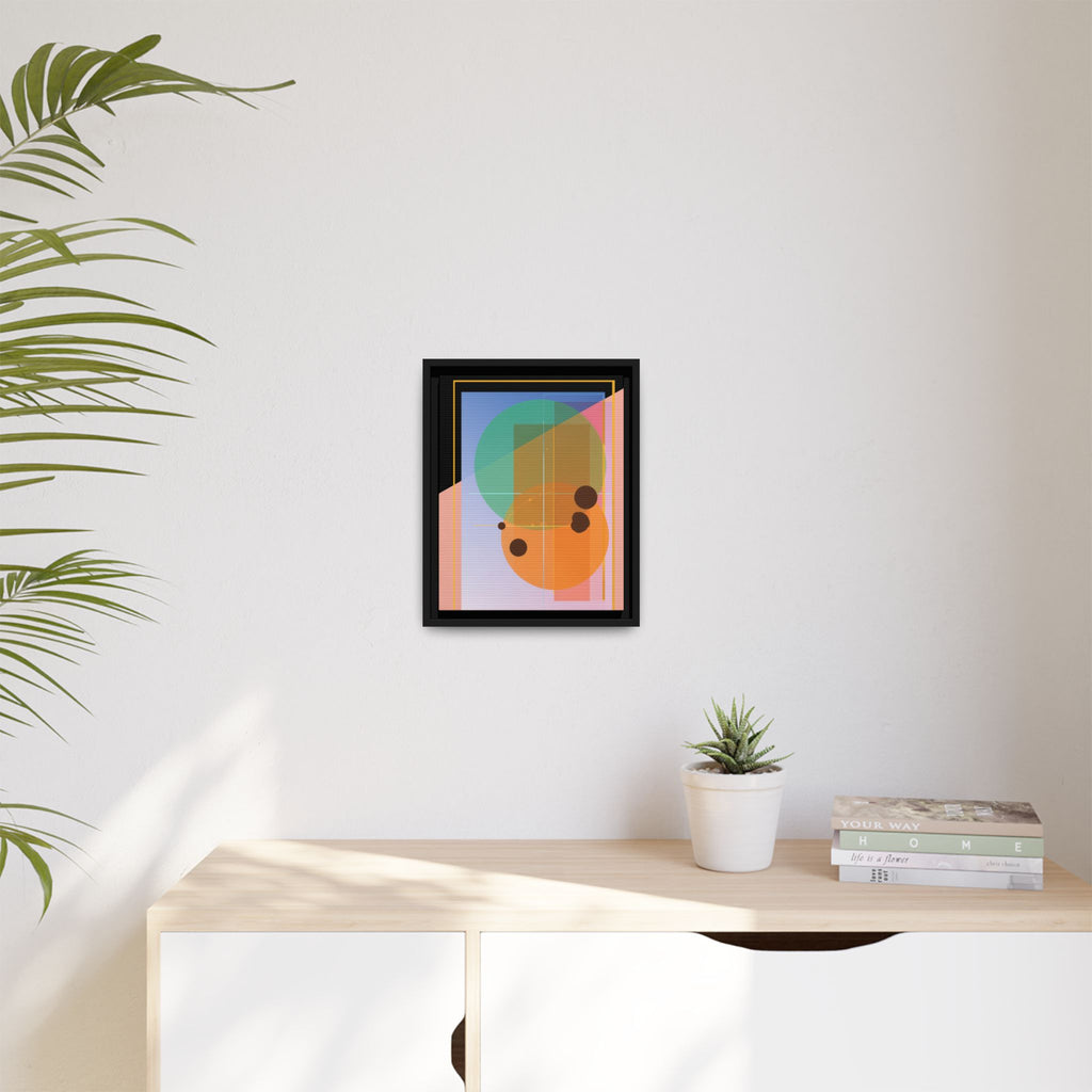 Geometric Harmony: Abstract Composition, Overlapping Shapes, Precision Design   |   Custom Orders Accepted