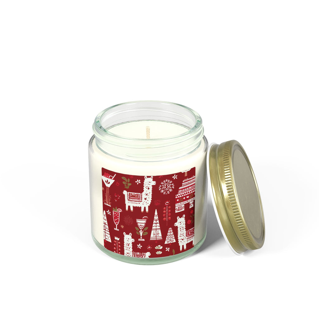 Christmas Scented Candles - Merry Christmas Design, Perfect for Holiday Decor, Gifts, Parties, Cozy Atmosphere, Aromatherapy