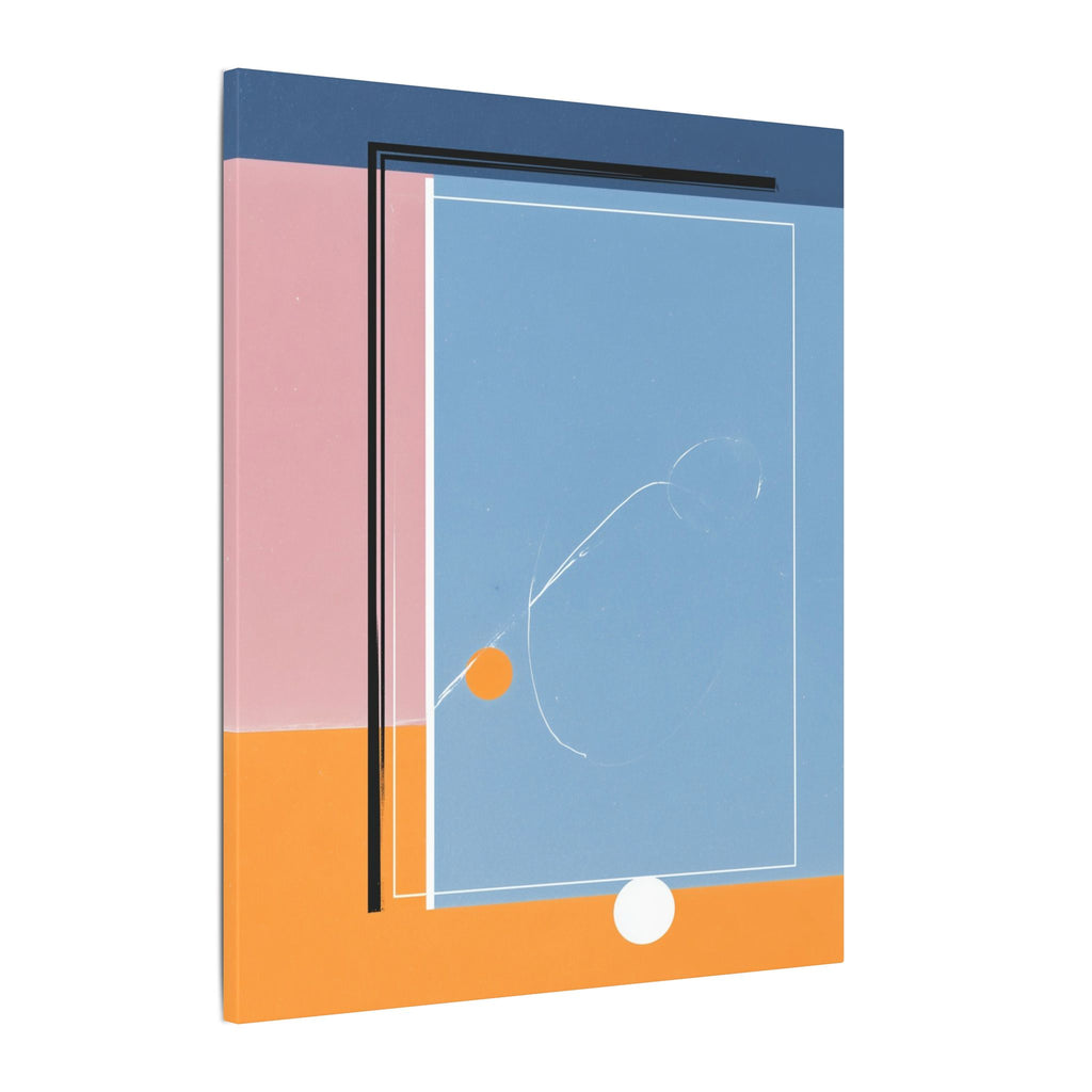 Geometric Harmony: Abstract Minimalist Composition, Modernist Color Fields, Constructivist Design Principles   |   Custom Orders Accepted