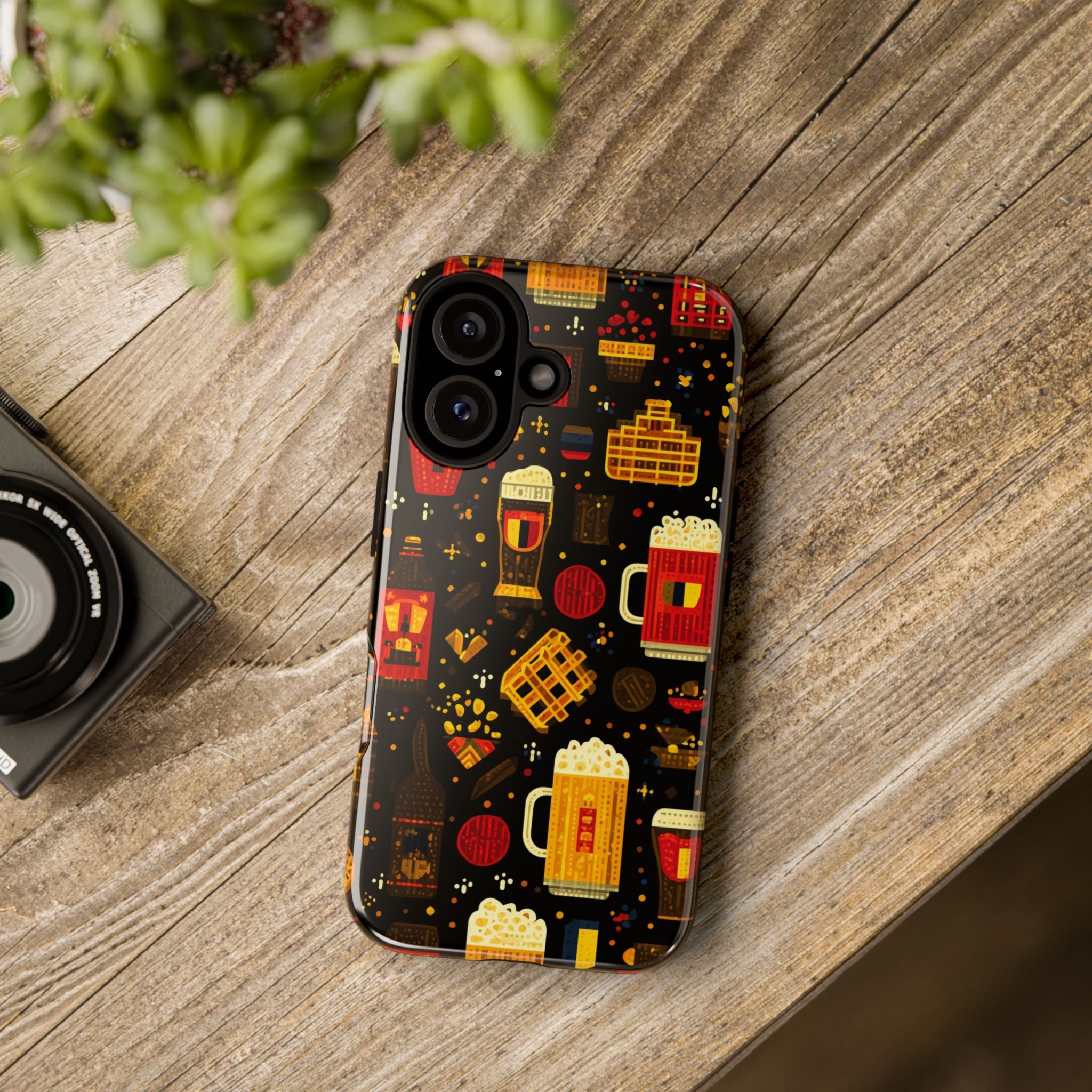Belgian Phonecase | Tough Cases with Fun Beer Design, Holiday Gift, Unique Phone Accessory, Beer Lovers