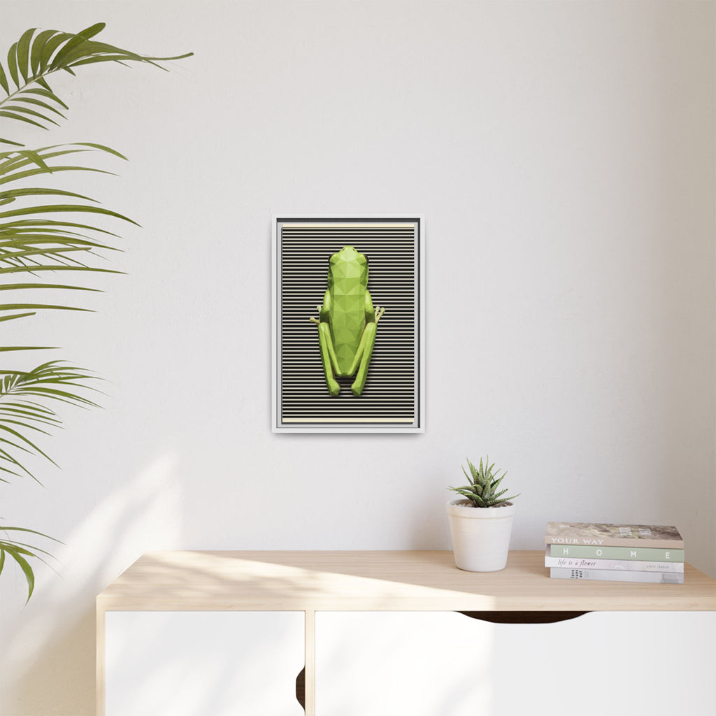 Geometric Amphibian: Low-Poly Frog Design, Digital Art Minimalism   |  Personalized & Custom Orders Available