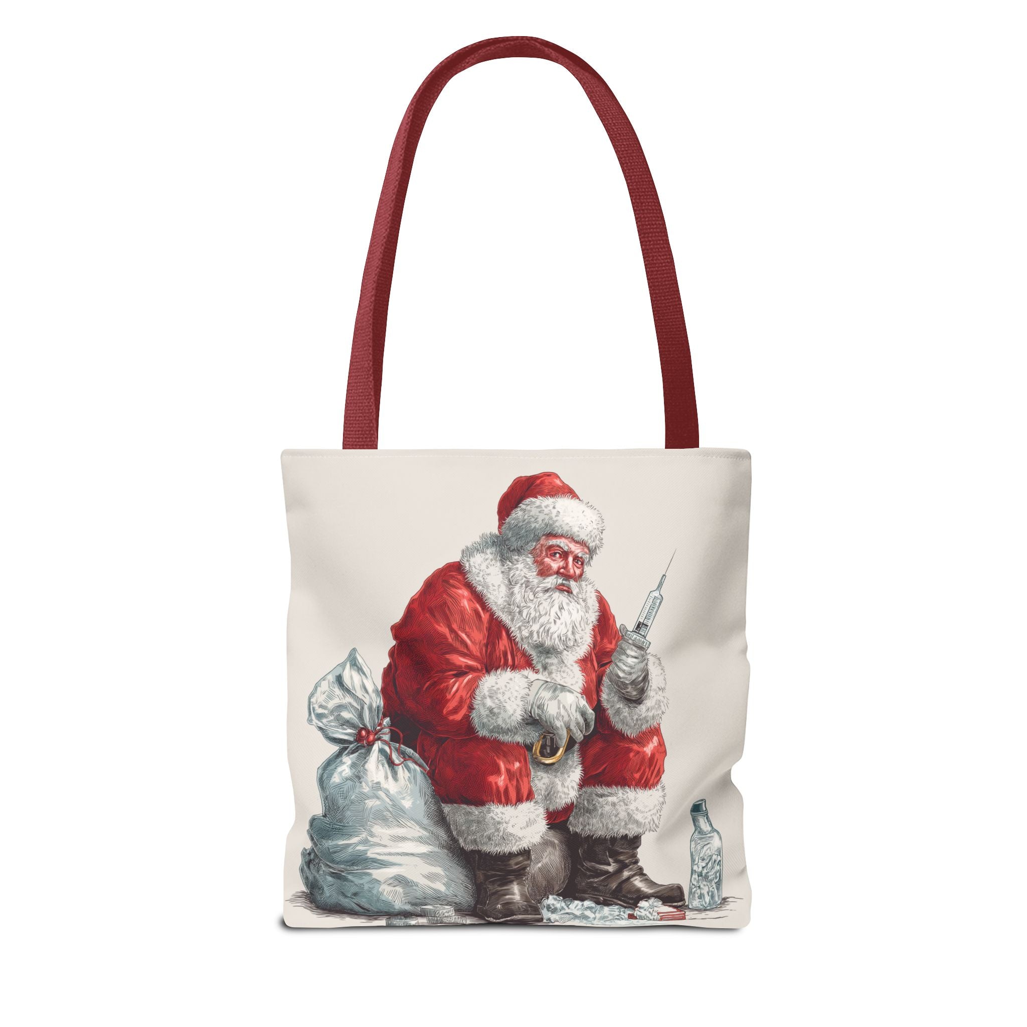 Naughty Santa Tote Bag (AOP)