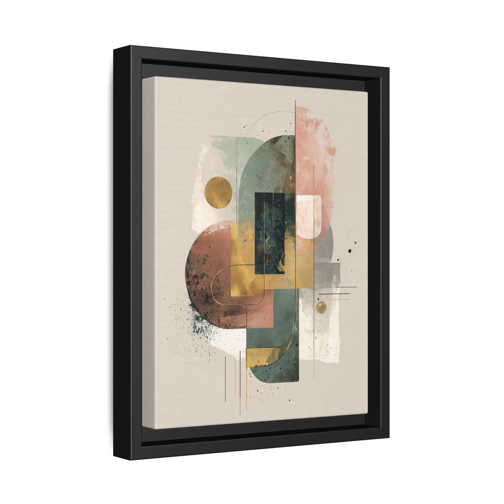 Organic Geometries: Fragmented Forms, Digital Abstract Composition, Layered Minimalist Art   |   Custom Orders Accepted