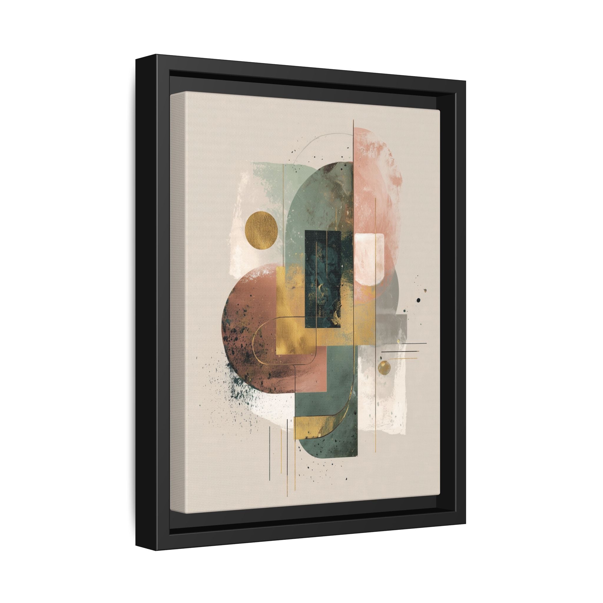 Organic Geometries: Fragmented Forms, Digital Abstract Composition, Layered Minimalist Art   |   Custom Orders Accepted